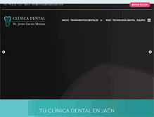 Tablet Screenshot of clinicadentalenjaen.com